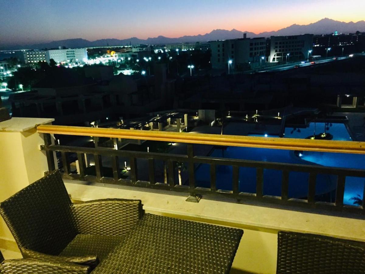 Stylish Pool view studio in Al Dau Heights Appartement Hurghada Buitenkant foto